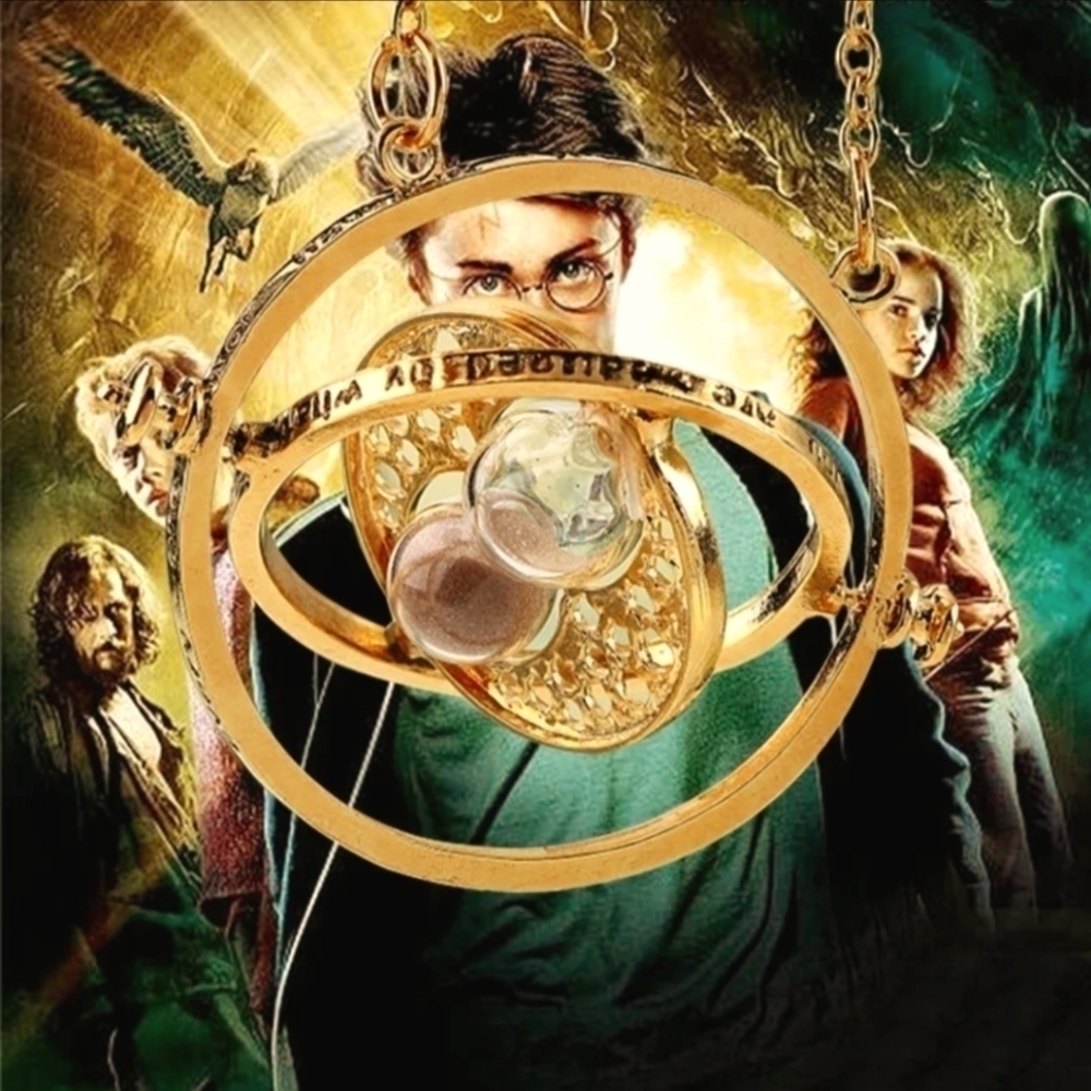 Harry Potter time turner necklace
